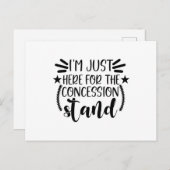 Ik ben hier voor de concessiestandaard briefkaart (Voorkant / Achterkant)