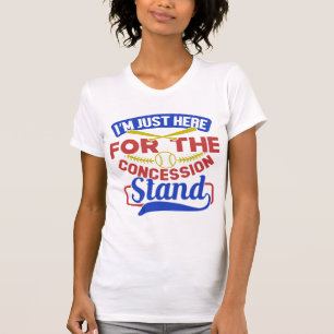Ik ben hier voor de concessiestandaard t-shirt
