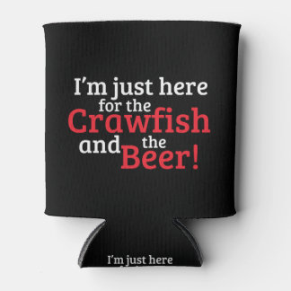 Ik ben hier voor de Crawfish en de Beer. Blikjeskoeler