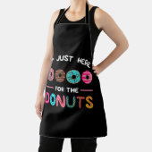 Ik ben hier voor de Donuts Doughnut Dough Sweet Schort (Insitu)