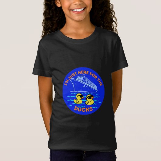 Ik ben hier voor de Ducks Cruise T-shirt (Voorkant)