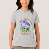 Ik ben hier voor de Ducks Cruise Tri-Blend Shirt (Voorkant)