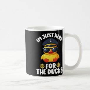 Ik ben hier voor de Ducks Funny Cruising Matchin Koffiemok