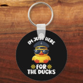 Ik ben hier voor de Ducks Funny Cruising Matchin Sleutelhanger (Voorkant)