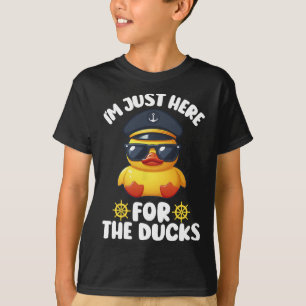 Ik ben hier voor de Ducks Funny Cruising Matchin T-shirt