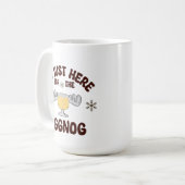 Ik ben hier voor de Eggnog Mok (Voorkant links)