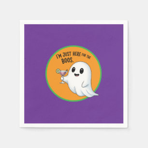 Ik ben hier voor de Halloween cocktail Servet