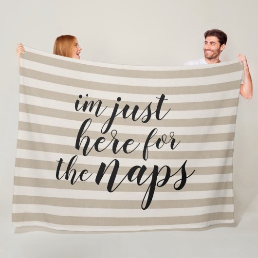 Ik ben hier voor de Naps Fleece Deken (In situ)
