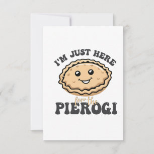Ik ben hier voor de Pierogi Save The Date