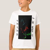 "Ik ben hier voor de reis: Samen gedijen we" T-shirt (Voorkant)