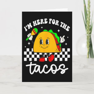 Ik ben hier voor de Tacos Cinco De Mayo Peuter Mex Kaart