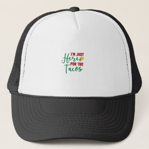 Ik ben hier voor de Tacos-Food-Foodie-Tacos Trucker Pet