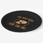 Ik ben hier voor de Thanksgiving. Papieren Bordje (Gekanteld)