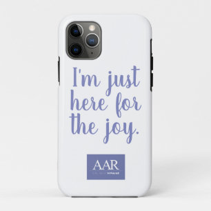Ik ben hier voor de vreugde. Liefde romance en mij Case-Mate iPhone Case