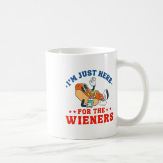 Ik ben hier voor de Wieners Hot Dog Patriotic 4T Koffiemok