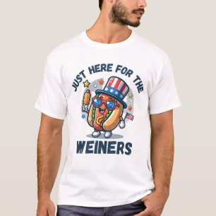 Ik ben hier voor de Wieners T-shirt