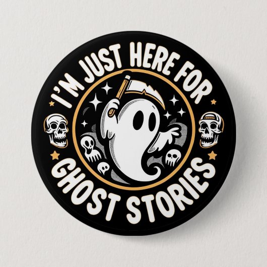 Ik ben hier voor Ghost Stories Button (Voorkant)
