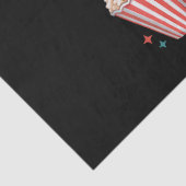 IK Ben Hier Voor Hapjes Reclames En De Rust Tissuepapier (Detail)