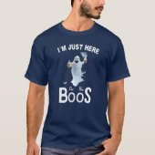 Ik ben hier voor het Boos T-shirt van PLF (Voorkant)