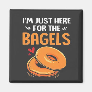 Ik ben hier voor het Joodse eten van de Bagels Magneet