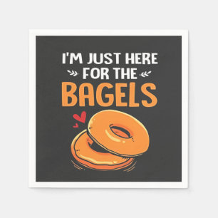 Ik ben hier voor het Joodse eten van de Bagels Servet