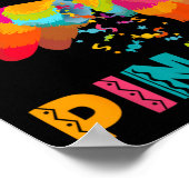 Ik ben hier voor het Pinata Funny Mexican Party 1 Poster (Hoek)