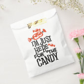 Ik ben hier voor het Snoep Halloween. Bedankzakje (Gezegeld)