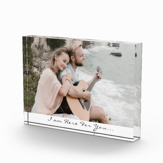 Ik ben hier voor je script fotoblok (Rechts)