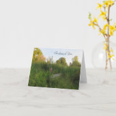 Ik ben hier voor jou - Denken aan je Kaart (Gele Bloem)