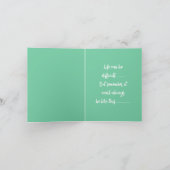 Ik ben hier voor jou feestdagen kaart (Binnen)