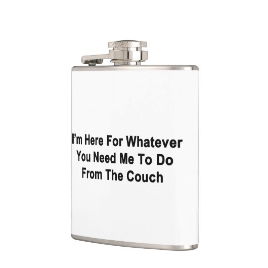 Ik ben hier voor jou heupfles (Links)