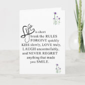 IK BEN HIER VOOR JOU IN JOUW TIJD VAN MOEILIJKHEDE KAART (Voorkant)