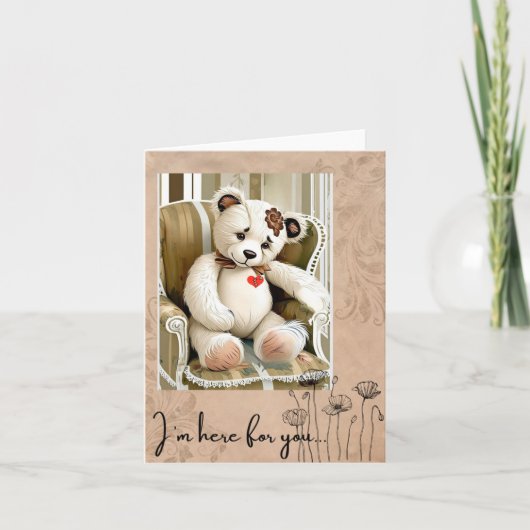 Ik ben hier voor jou... kaart (Voorkant)