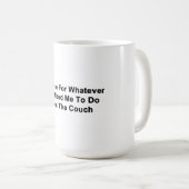 Ik ben hier voor jou koffiemok (Voorkant rechts)