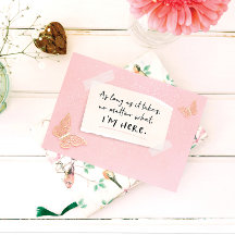 Ik ben hier voor jou, ongeacht welke Kaart