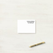 Ik ben hier voor jou post-it® notes (Op bureau)
