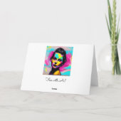 Ik ben hier voor jou | Vriendschapsondersteuning Feestdagen Kaart (Achterkant)