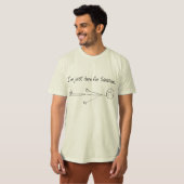 Ik ben hier voor Savasana T-shirt (Voorkant volledig)