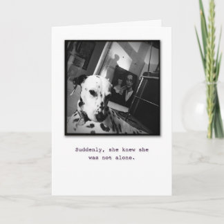 Ik ben hier voor u kaart