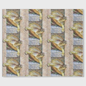 Ik ben hier weg! doosschildpad cadeaupapier (Vlak)