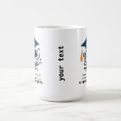 Ik ben hier weg koffiemok (Center)