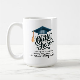 Ik ben hier weg koffiemok