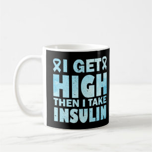 Ik ben high dan neem ik insuline in koffiemok