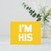 IK BEN HIJ BRIEFKAART (Staand voorkant)