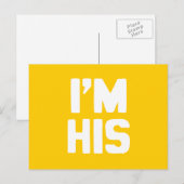 IK BEN HIJ BRIEFKAART (Voorkant / Achterkant)