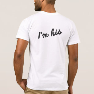IK BEN HIJ'S MINE GAY MARRIAGE COUPLES SHIRT