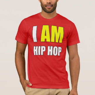 "IK BEN HIP HOP" GELE LETTER TOP