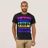 Ik ben Hip Hop shirt - kies stijl en kleur (Voorkant volledig)