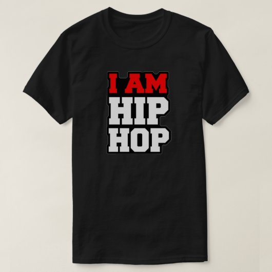 IK BEN HIP HOP T-Shirt (Design voorkant)