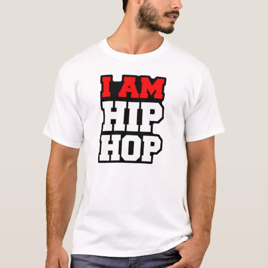 IK BEN HIP HOP T-shirt (Voorkant)